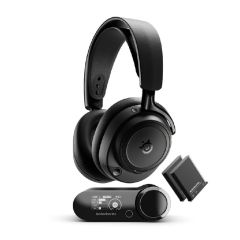 SteelSeries - Arctis Nova Elite 無線遊戲耳機 [黑色/鼠尾草&金色] SSNOVAELITE-all