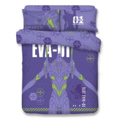 Uji Bedding - 1000 Threads Spun Soft Bedding Set - Evangelion (Multi Sizes Options) SSS-EA2403-MO