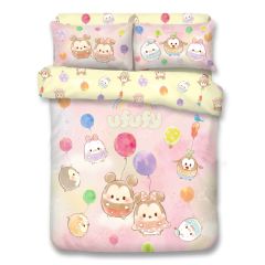 Uji Bedding - 1000 Threads Spun Soft Bedding Set - Disney Ufufy Mickey & Friends (Multi Sizes Options) SSS-MK2401-MO