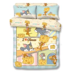 Uji Bedding - 1000 Threads Spun Soft Bedding Set - Tom & Jerry (Multi Sizes) SSS-TJ2601-MO