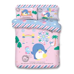 Uji Bedding - 1000 Threads Spun Soft Bedding Set - Tuxedosam (Multi Options) SSS-TX2401-MO