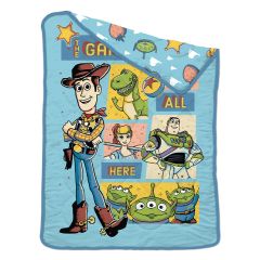 Uji Bedding - 1000 Threads Spun Soft Summer Quilt - Toy Story (Multi Sizes) SSSQ-TY2501-MO