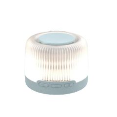 Dretec Sora Wireless speaker with night light and white noise stand set series (Beige/Gray) ST-101