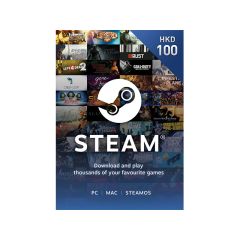 Steam - Steam Hong Kong Pre-Paid Card HKD 100 steam_HK_100