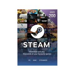Steam - Steam香港預付卡 HKD 200 steam_HK_200