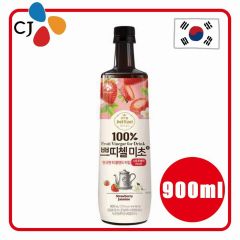 CJ - Petitzel Micho Strawberry Jasmine Drinking Vinegar (900ml) StrawberryVinegar