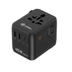 Tekko - TA45D 1-Travel 45W PD3.0 GaN3 Travel Adapter
