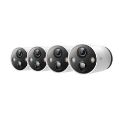 TP-LINK - Tapo C420S4 (4鏡頭+1 Hub) 1440P AI防水無線電池攝影機 攝像頭