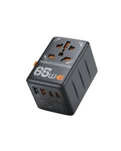 TESSAN - 4 Port 65W Universal Travel Adapter TS-WTA03