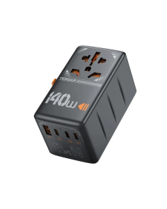 TESSAN - 4 Port 140W Universal Travel Adapter TS-WTA05