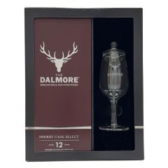 The Dalmore Aged 12 Years Sherry Cask Single Malt Scotch Whisky (with tasting glass) TF_DALMORE_12S_TG