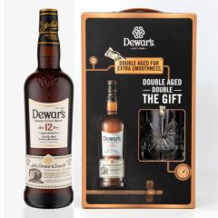 Dewar’s 12 Year Old Special Reserve Scotch Whisky (with Rock Glass)