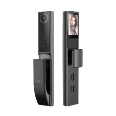 Thanko - X1 Face Recognition Lock with Peephole｜7 Basic Unlocking Methods｜Installation included THANKO_X1
