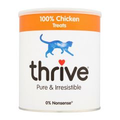 Thrive - 冷凍脫水雞胸珍寶裝貓咪小食 200g (100% 鮮雞胸肉) Thr-CTChi200g
