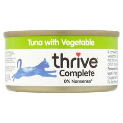 Thrive - 脆樂芙-100%吞拿魚+蔬菜 |成貓罐頭 (75g) #102669