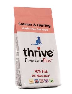 Thrive - 脆樂芙-無穀物無激素70% 三文魚+喜靈魚貓糧 (1.5kg) #102584