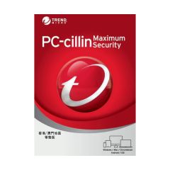 TREND MICRO - PC-cillin Maximum Security (TICEWWMCXLC-ALL) (Multi-Options) Activation Code TICEWWMCXLC-ALL