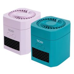 TICKO LIFE - 2 in 1 Mini Heating Fan - TICKO_TK005 (Blue/Purple) TICKO_TK005