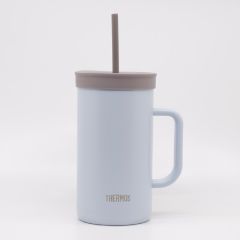 THERMOS - 1000ml Vacuum Insulated Mug with straw (Multi Colors) CR-TKHA-1000K-MO