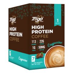 Tri-go - Protein Coffee (Cappuccino) 30g x 7pack TRI-COFF-CAPP-30GX7