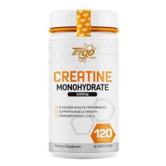 Tri-go -Creatine Monohydrate 5000mg (120 capsules) TRI-CRE-MONO-120C