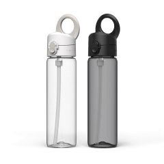 犀牛盾 - AquaStand - Tritan MagSafe兼容支架水壺 800ml / 27OZ - 附吸管 (黑色/透明色)