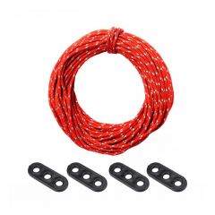 Triton Refective Tent rope (10m) Red TRITENTROPE