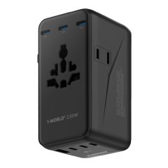 Momax - 1-World² Dreamer 235 7-Port Dual AC Travel Adapter CR-UA33UKD