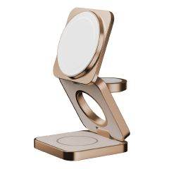 Momax - Q2.Mag 25W Qi2 三合一磁吸無線充電支架 UD31 (多種顏色) UD31-MO