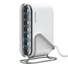 Momax - 1-Charge Flow+ 120W 六輸出桌面充電器 UM55 UM55UKW
