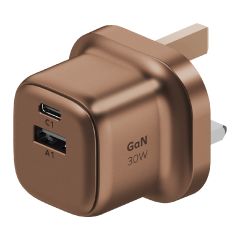 Momax 1-Charge 2-Port GaN 30W Charger UM71 UM71UKL2