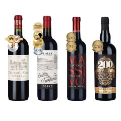 Laithwaites Direct Wines Champion GOLD European Reds (4 Bottles) X0457913