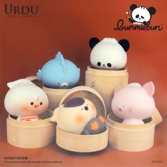 URDU - Bunmiebun 胖包點 (1件)(每個扭蛋包括一個軟淋淋的胖包點) 