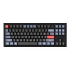 Keychron - V3 Swappable RGB Backlight - Carbon Black - Knob Version (Red Switch/Blue Switch/Brown Switch) V3-all