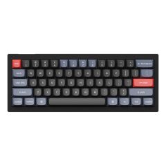 Keychron - V4 Swappable RGB Backlight - Carbon Black (Red Switch/Blue Switch/Brown Switch) V4-all