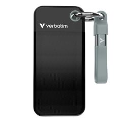 Verbatim - 1TB Pocket SSD (Keyring with cable attachment) [Black Grey/Black Orange/Black Red] VERBA_1TB_SSD_ALL