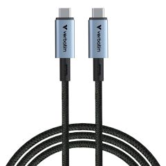 Verbatim - 120cm USB4 40Gbps PD 3.1 240W Sync & Charge Cable USB-C to USB-C (SCC4-CC240) VERBA_31847