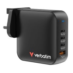 Verbatim - 165W GaN Wall Charger (MGaN165-4) #32057 VERBA_32057