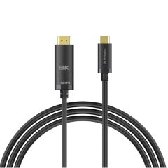 Verbatim - 200cm 8K Type C to HDMI 2.1 Cable VERBA_66819