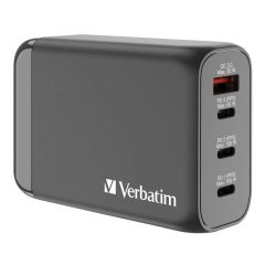 Verbatim - 4 Port 100W PD 3.0 & QC 3.0 GaN 旅行充電器
