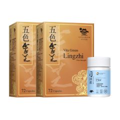 Vita Green - Ultra Strength Lingzhi 72's Capsules(Food version) VGLZULSCA072HK