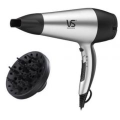 Vidal Sassoon - 2200W Tourmaline Ceramic Ion Hair (VS5543SH / VS5543PIH) (Silver / Black & Pink) VS5543_All