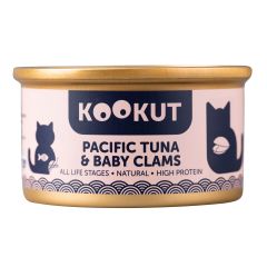 KOOKUT - 蜆仔太平洋吞拿魚 (70g) (1罐 / 24罐) WCKUCW1010412_all