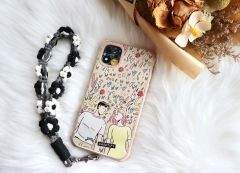 Erniebo - Handcrafted Floral Short Phone Cord