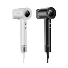 WHEEK WK11 Digital Display BLDC High-Speed Ionic Hair Dryer (White/Dark Grey)