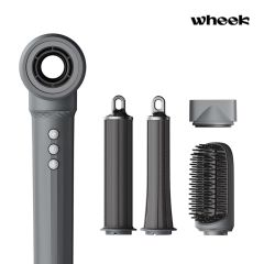 WHEEK WK30 Coanda Airflow Ionic Styling Hair Dryer (Ivory/Grey)