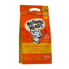 Meowing Heads - 無穀物全天然成貓雞肉、鮮魚配方 (1.5kg / 4kg)