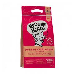 Meowing Heads - 無穀物全天然成貓三文魚、雞肉、鮮魚配方 (1.5kg / 4kg)