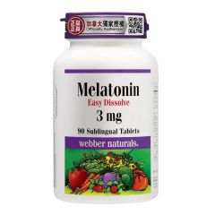 Webber Naturals Melatonin 3 mg WN-07471