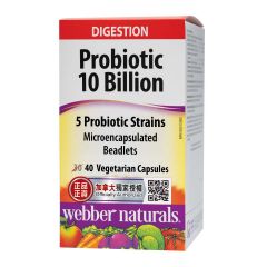 webber naturals - Probiotic 10 billion WN-3844